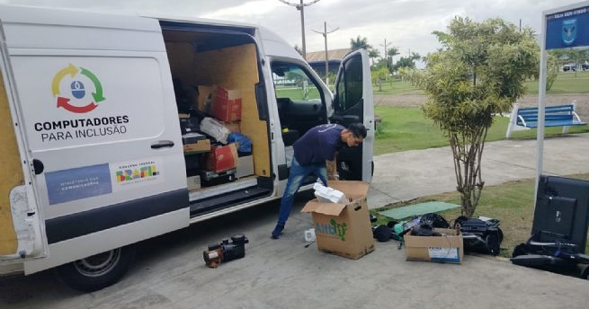 Prefeitura de São Sebastião realiza coleta de lixo eletrônico e recolhe 890 kg de resíduos