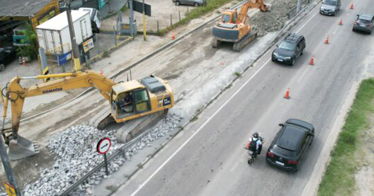 DER anuncia interdições na SP-55 em Caraguatatuba para obras de recuperação e modernização