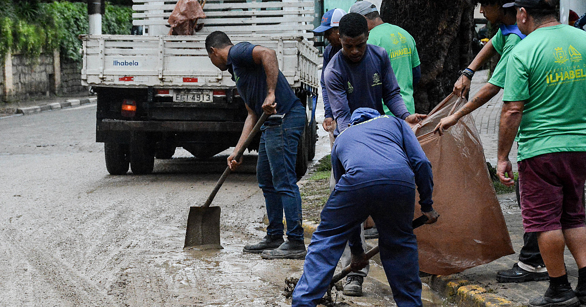 Prefeitura de Ilhabela intensifica ações de prevenção e monitoramento de áreas de risco no enfrentamento à chuva