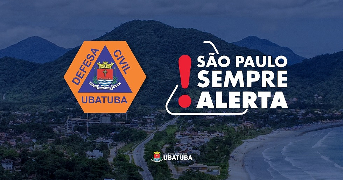 Defesa Civil de Ubatuba alerta para tempo seco e queda de umidade