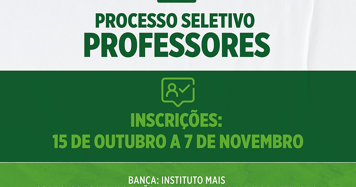 Prefeitura de Ilhabela abre Processo Seletivo para contratação temporária de professores