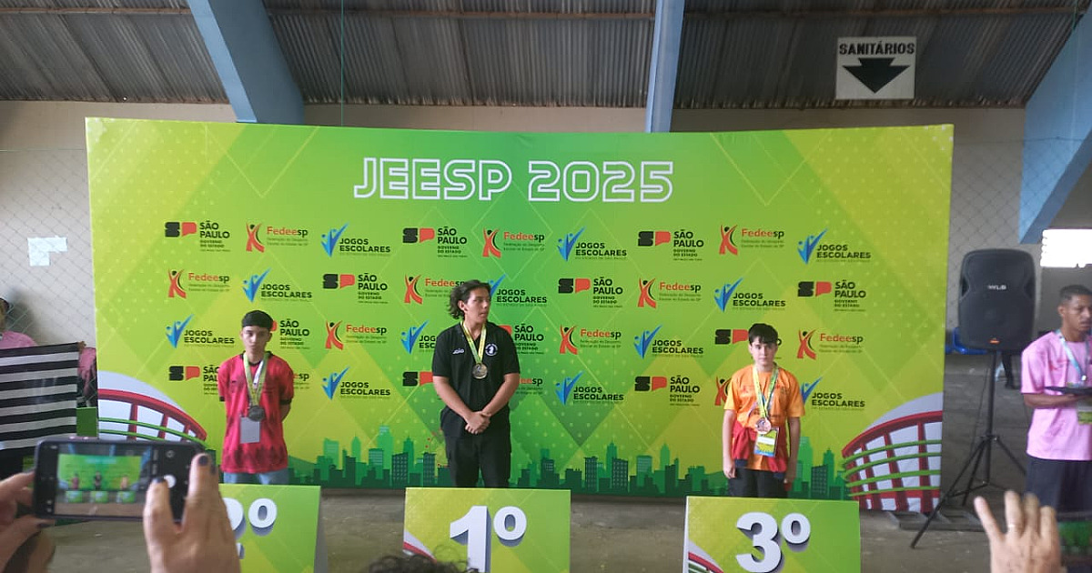 Estudante de Caraguatatuba é campeão paulista escolar de xadrez e garante vaga para JEBS em Uberlândia