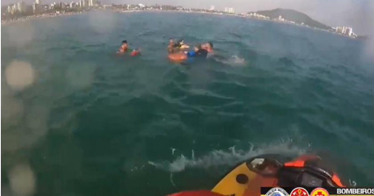 20 morrem afogados nas praias do Litoral Paulista em janeiro; raio matou turista de 60 no fim de semana