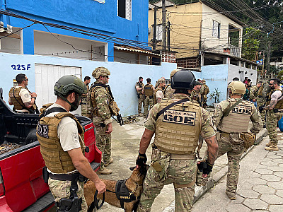 Em 40 dias, Operação Escudo prende 900 criminosos e apreende quase 1 tonelada de drogas