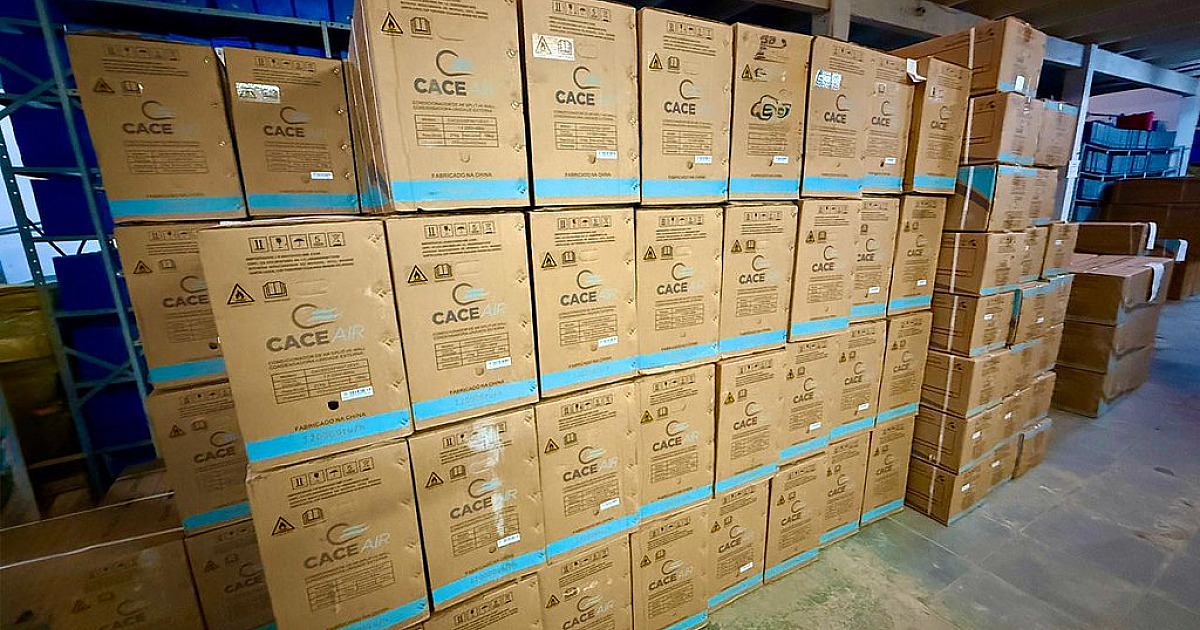 Rede municipal de Saúde recebe mais de 150 novos aparelhos de ar-condicionado em Caraguatatuba