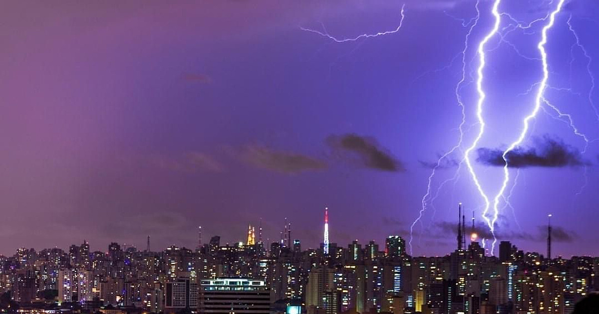 Calor continua, mas nova frente fria deve trazer pancadas de chuva no fim de semana
