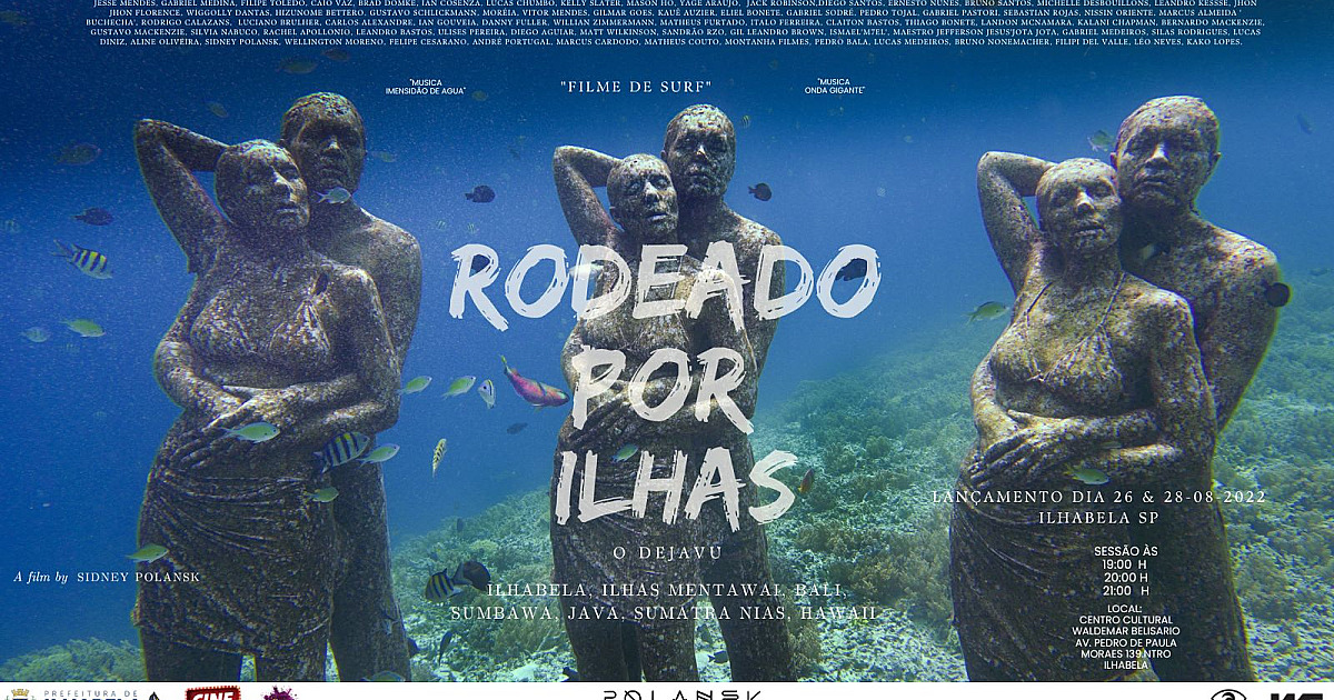 Lançamento de "Rodeado por Ilhas" é uma ode ao surfe e a natureza; confira o teaser exclusivo no JDL