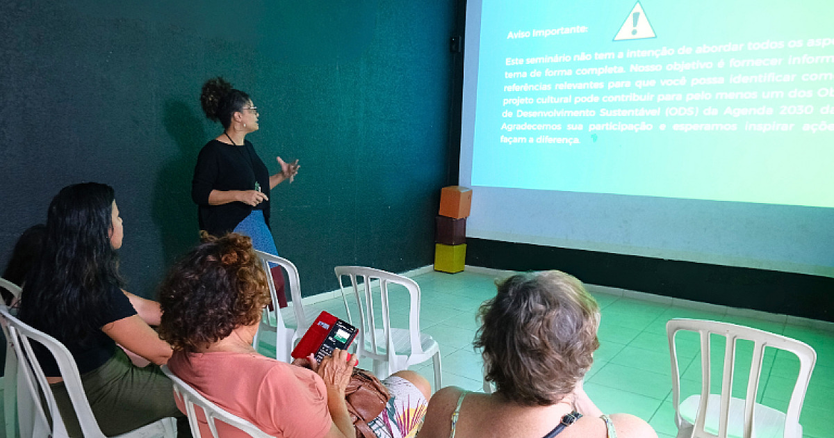 Palestra Dialogada debate cultura e ações climáticas nesta quarta na Videoteca Lúcio Braun