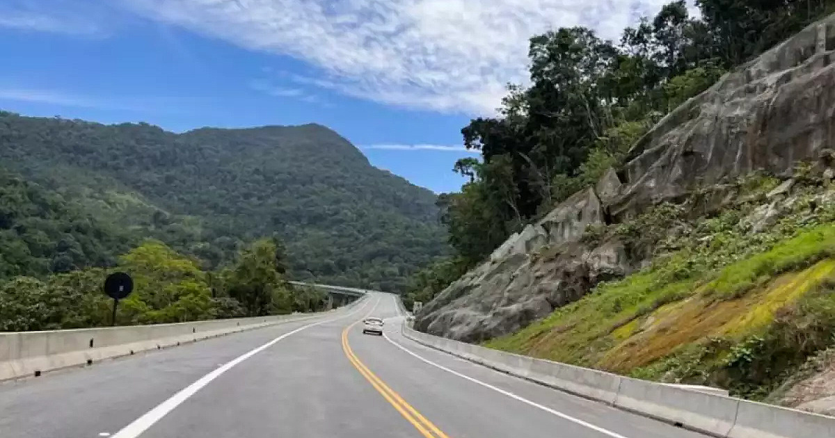 Interdição para manutenção dos Contornos em Caraguatatuba