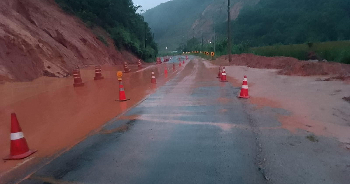 Em Caraguatatuba choveu o esperado para três dias em 12 horas