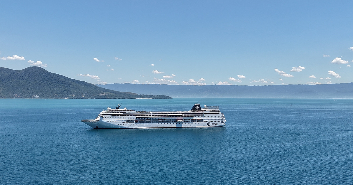 Ilhabela recebe quatro navios de cruzeiro e mais de 13 mil passageiros até sábado (3)