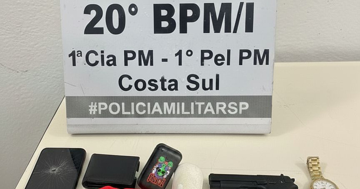 Ação da PM termina com cinco suspeitos presos na Costa Sul de São Sebastião