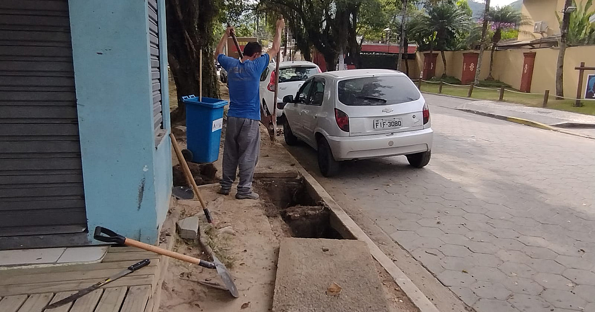 Ruas e espaços públicos de Juquehy e Barra do Una, em São Sebastião, recebem serviços de manutenção