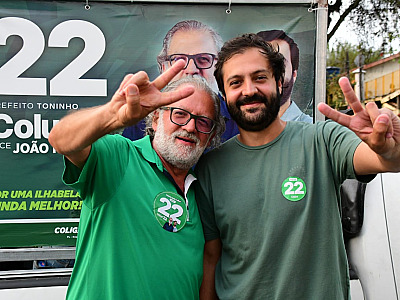 Toninho Colucci é reeleito prefeito de Ilhabela