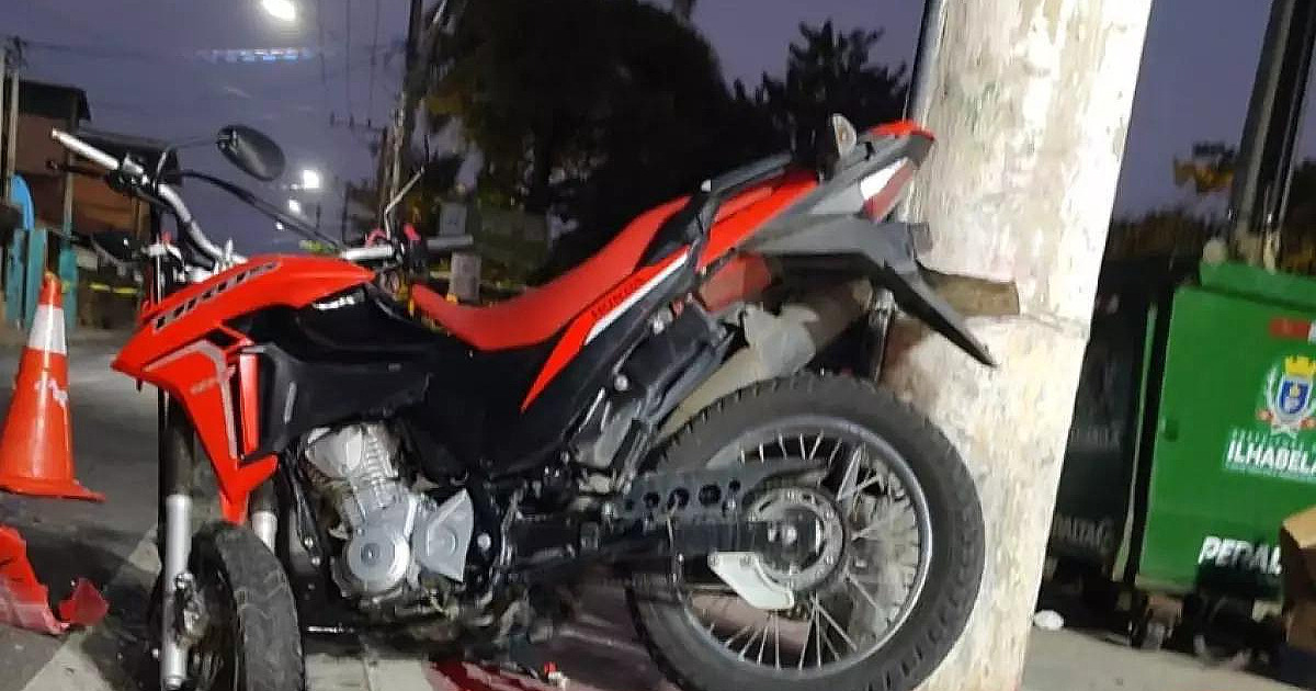 Acidente de moto resulta em morte de jovem de 23 anos em Ilhabela