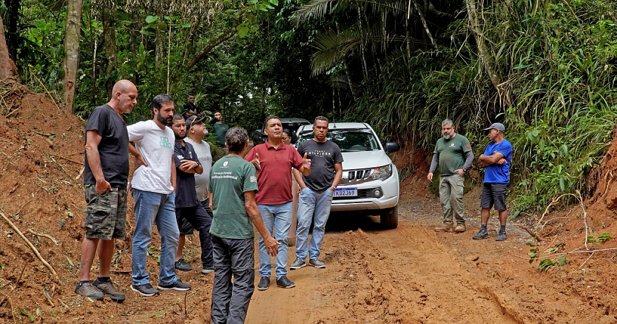 Estrada-Parque de Castelhanos em Ilhabela é liberada após recomendação técnica e seguirá sob monitoramento permanente