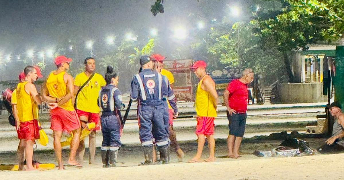 Mulher morre em praia de Ubatuba após mal súbito