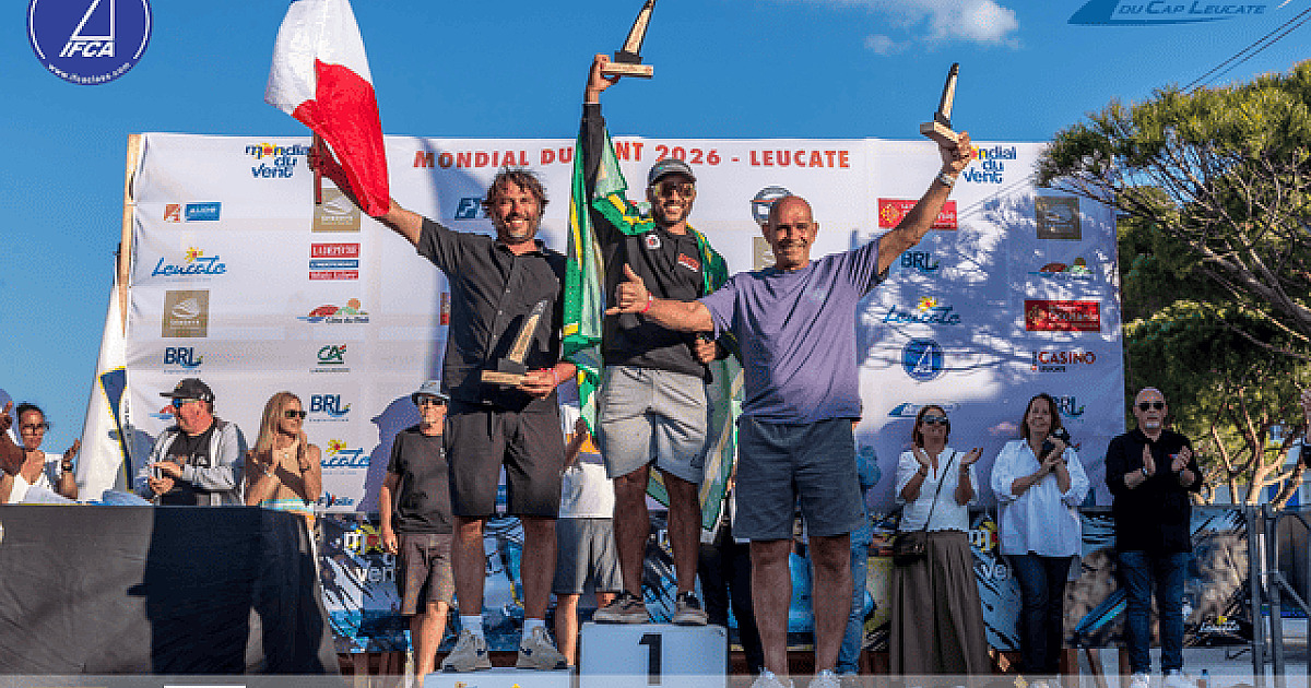 Atleta de Ilhabela conquista título mundial de windsurf slalom na França