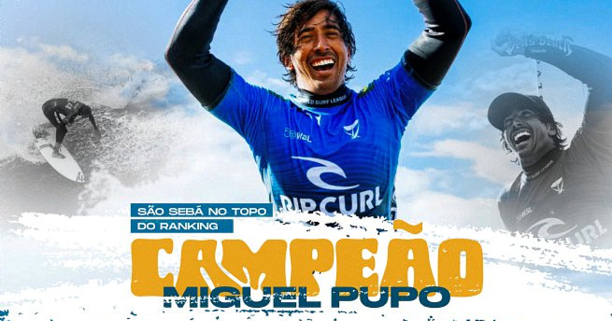 Miguel Pupo celebra conquista histórica em Bells Beach na Austrália
