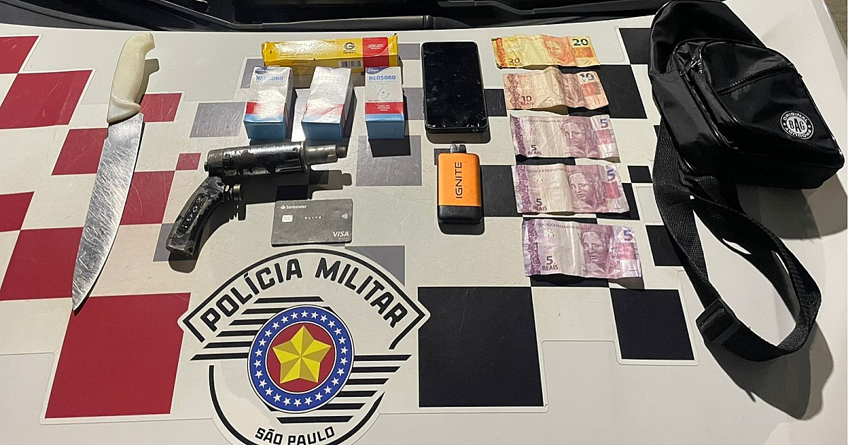 Homem é preso suspeito de roubar farmácia no centro de Ubatuba
