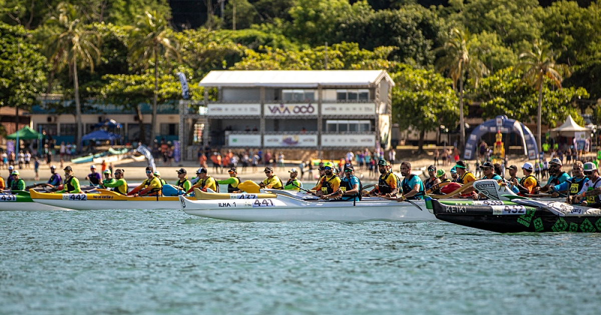 São Sebastião recebe Campeonato Brasileiro de Va’a e reforça posição na modalidade