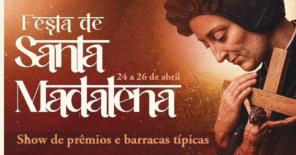 Campo do Galera recebe mais uma edição da Festa de Santa Madalena a partir desta sexta-feira (24)