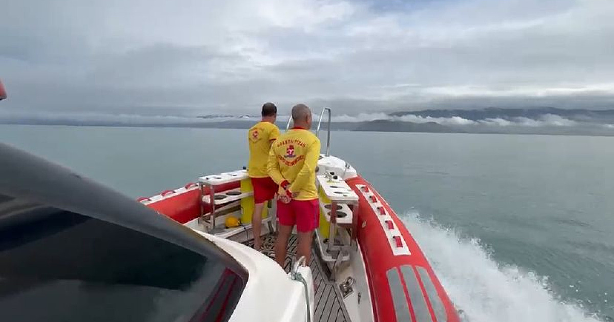 GBMar e Marinha continuam buscas por segunda vítima desaparecida no mar em Ilhabela