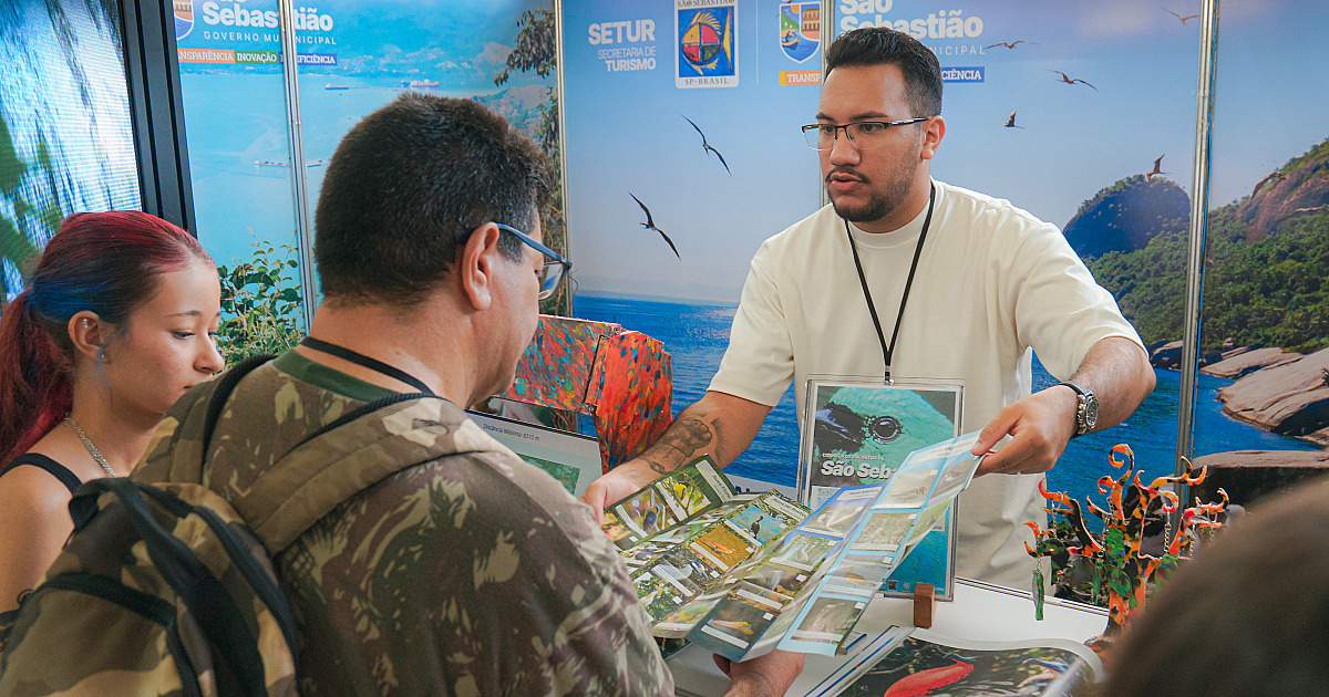 Prefeitura de São Sebastião promove destino na principal feira de observação de aves da América Latina