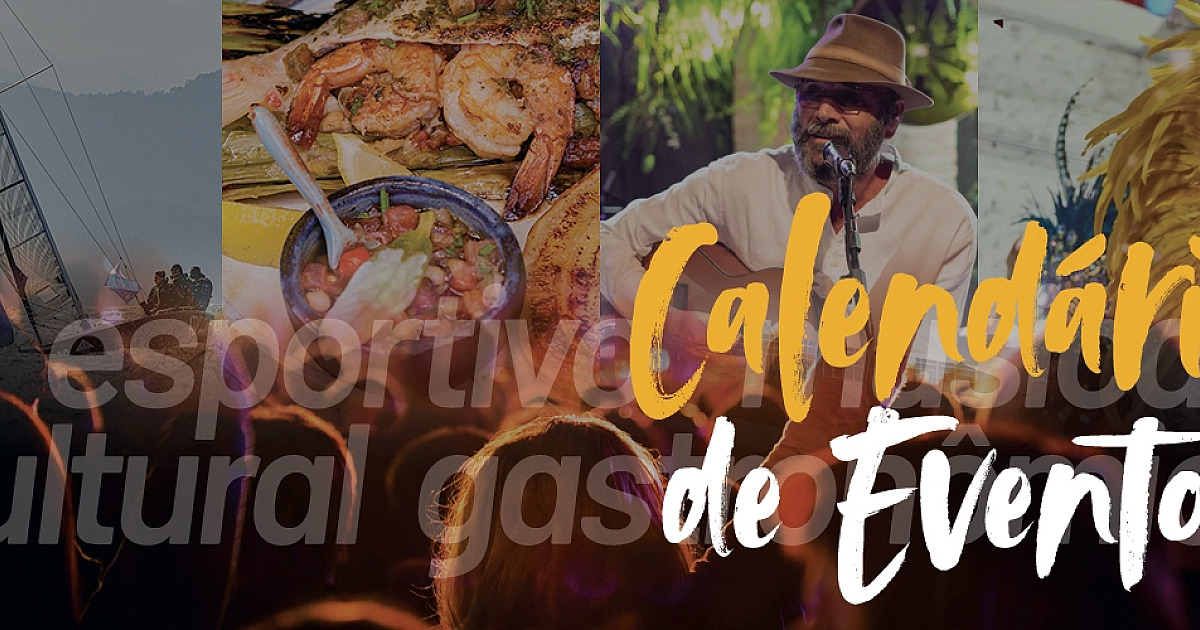 Circuito Litoral Norte lança calendário regional de eventos para facilitar o planejamento dos turistas