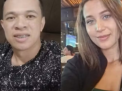 Dheorge Bernardino (à esquerda) e Bruna Damaris (à direita) resgatada com vida na última terça (27).