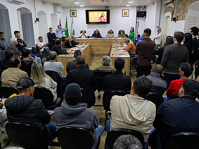 Plenário da Câmara ficou lotado durante o julgamento das Contas.
