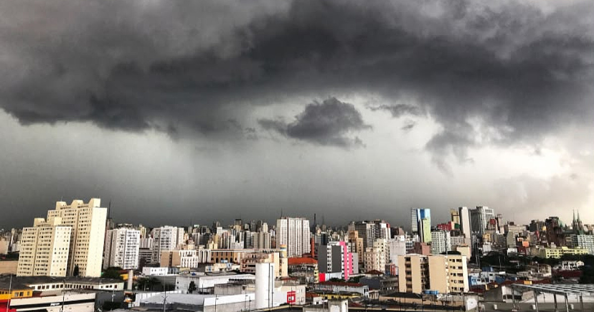 Alerta do Inmet prevê chuva de até 50 mm e queda de até 5°C na RMVale
