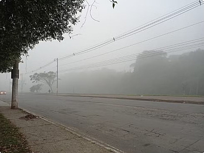 Previsão é de nevoeiro nas primeiras horas da manhã na região.