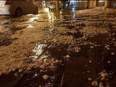 Segundo o INMET, há previsão de granizo para a RMVale.