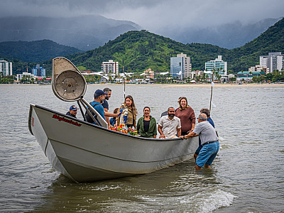 Barcos ao Mar.
