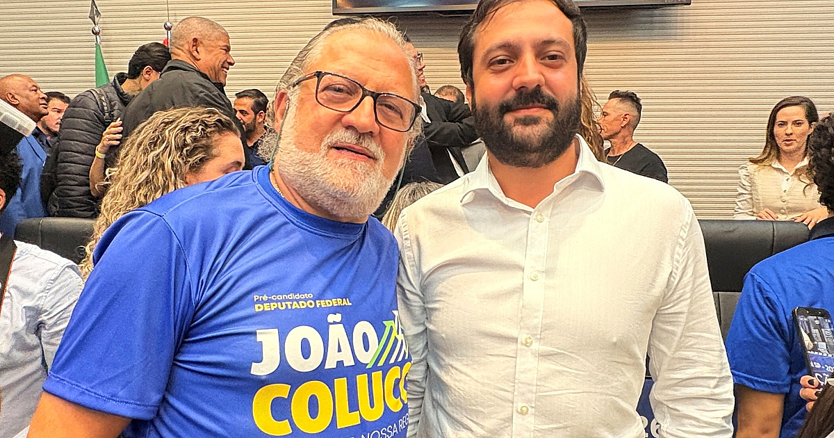 João Colucci é oficializado candidato a deputado federal em convenção do União Brasil e PP