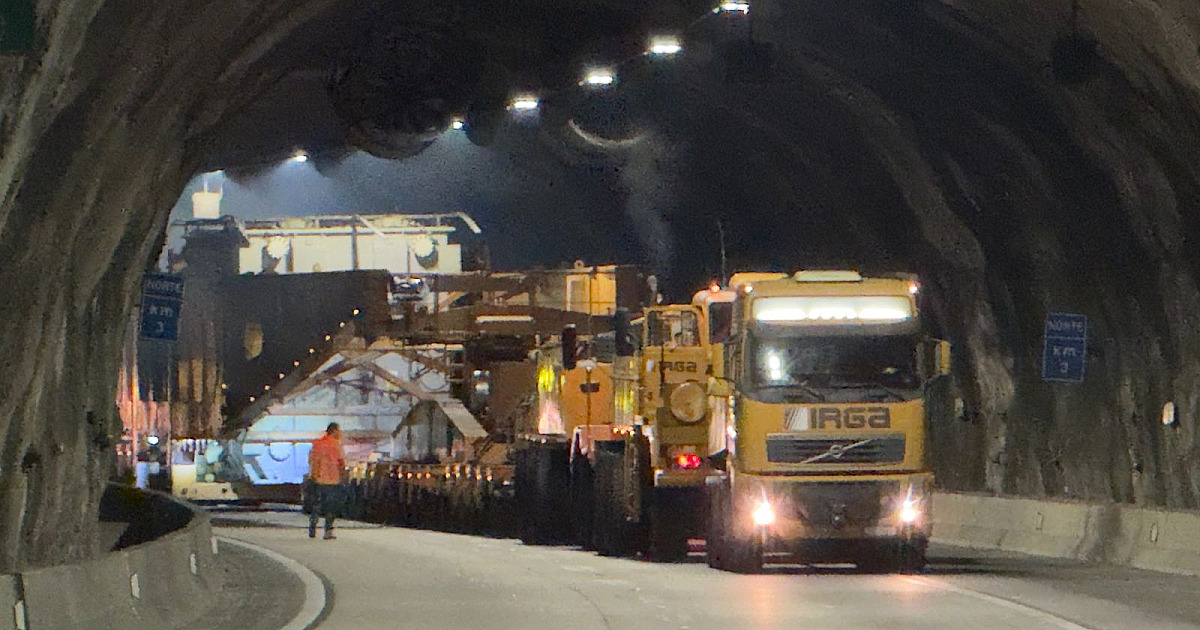 Tamoios terá operação para transporte de carga de 845 toneladas