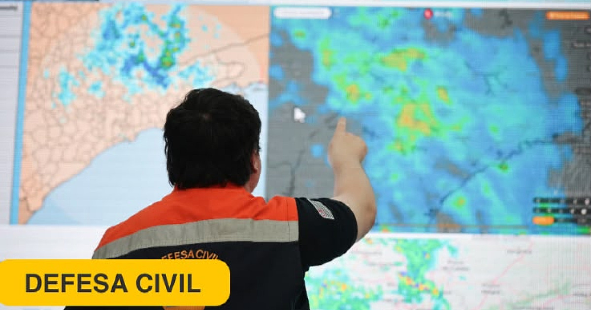 Região terá baixa umidade durante o feriado e frente fria no fim de semana; alerta Defesa Civil