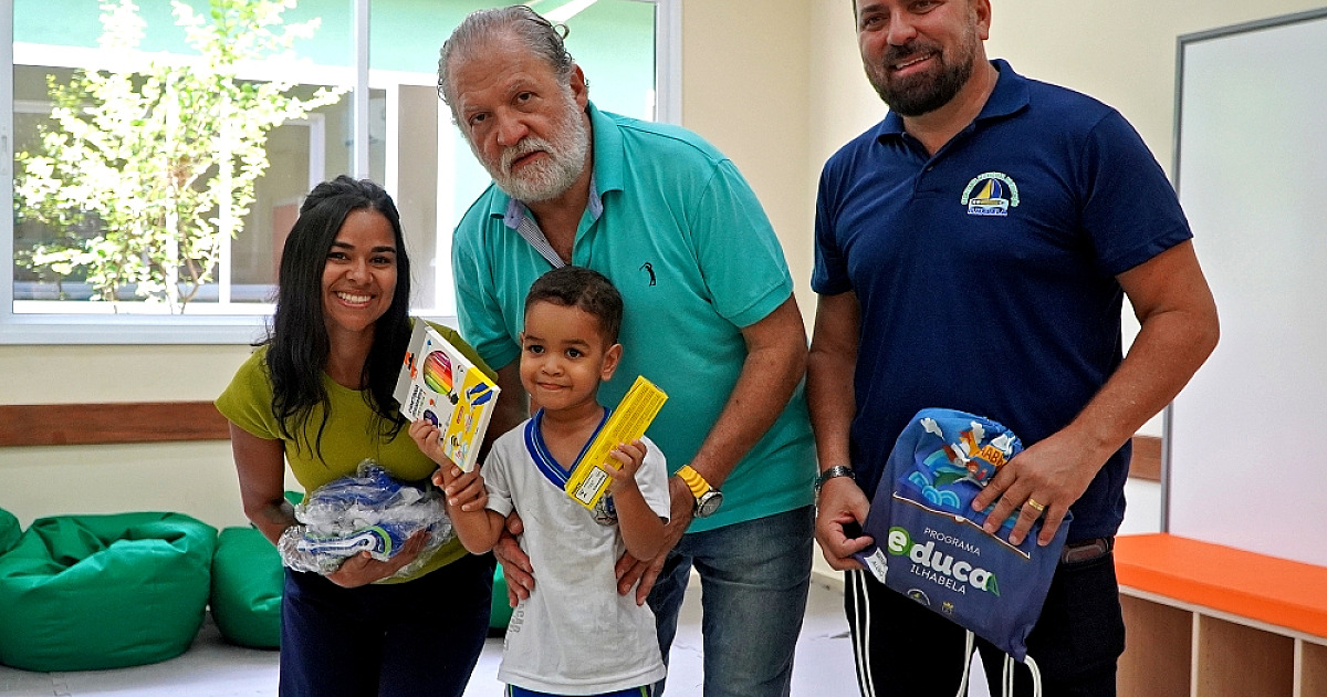 Toninho Colucci dá início ao maior concurso da Educação já realizado em Ilhabela