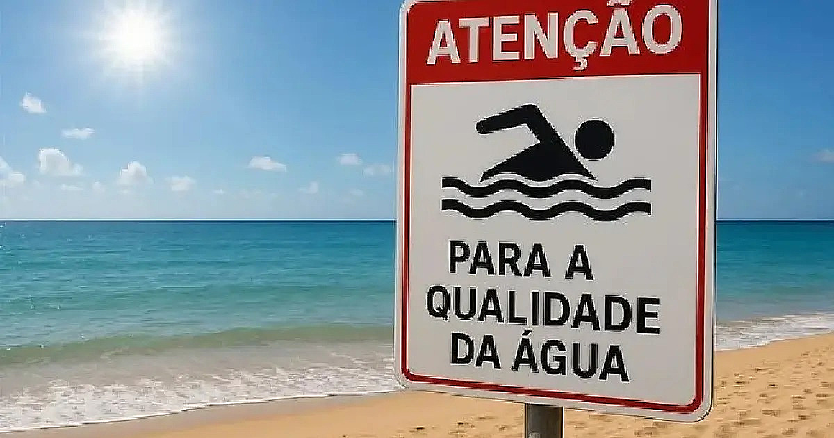 Seis praias do Litoral Norte estão com bandeira vermelha, alerta Cetesb