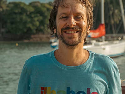 Aziz Camali, fundador do Oxigênio Ilhabela.