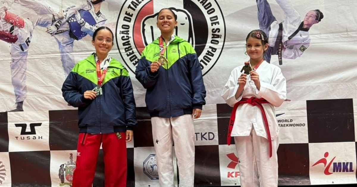 Atletas de Ilhabela conquistam sete medalhas na Copa São Paulo de Taekwondo 2026