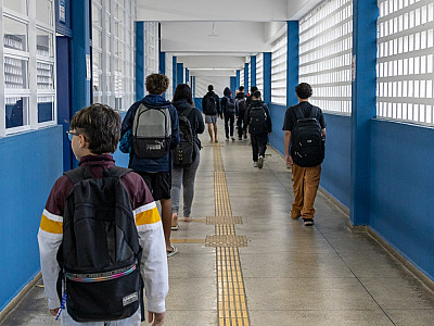 O recesso escolar ocorreu entre os dias 7 e 22 de julho.
