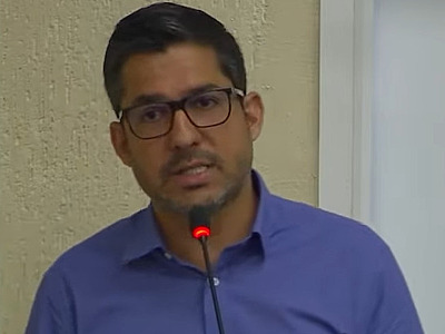 Vereador Tato Aguilar.