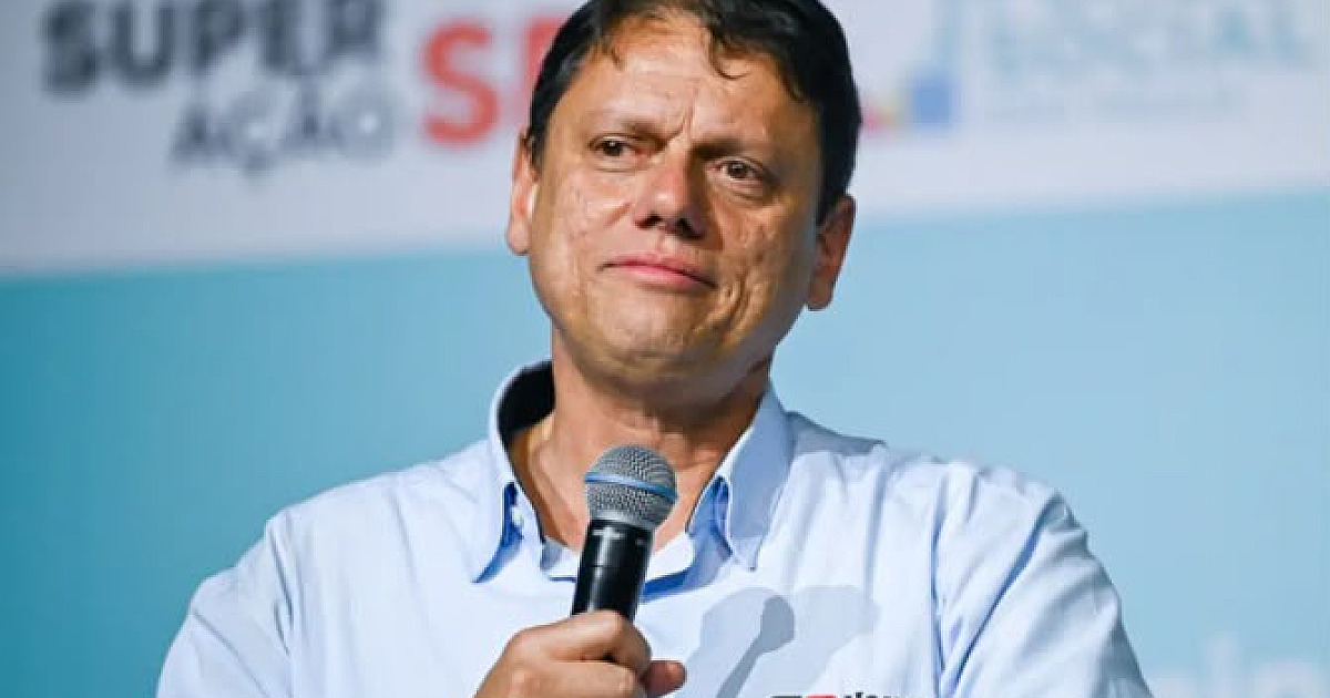 Pesquisa Datafolha mostra Tarcísio à frente de Haddad na corrida pelo Governo de SP