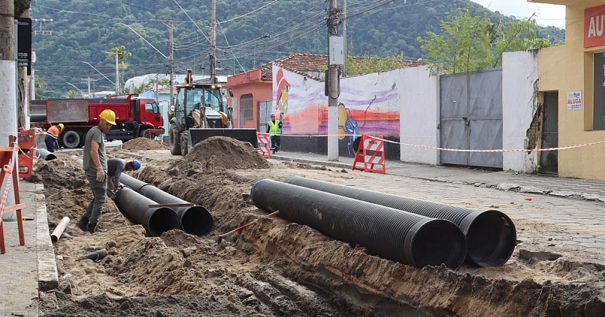 Obras na Vila Amélia tem nova etapa e alterações no trânsito a partir desta segunda-feira