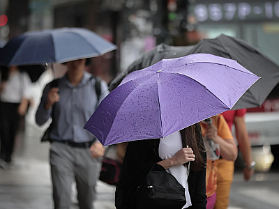Região tem alerta de chuva forte, ventos de até 60 km/h e granizo