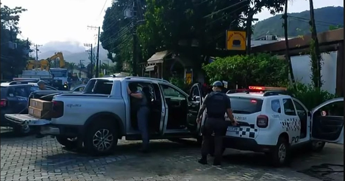Dupla é presa em São Sebastião por roubar casa de luxo na Riviera de São Lourenço